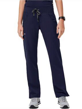 Figs Kade Cargo Scrub Pant Navy
